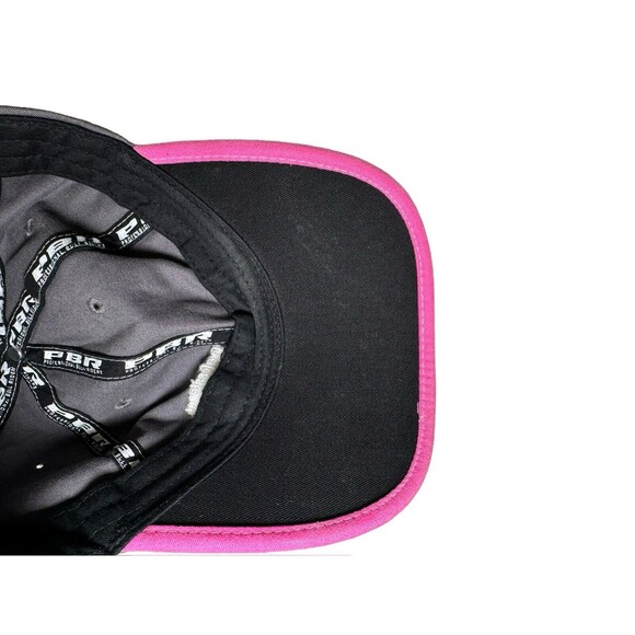PBR Professional Bull Riding Ladies Pink Grey Outdoor Cap Hat Adjustable- HTF - Picture 12 of 14